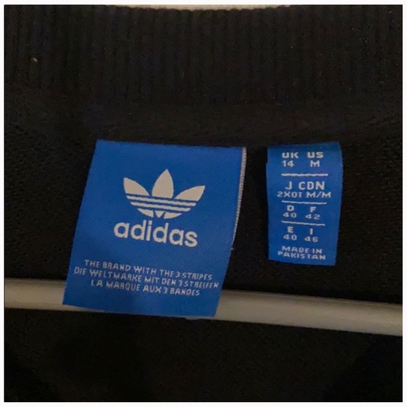 BLACK ADIDAS SWEATER size M but - Picture 5 of 7
